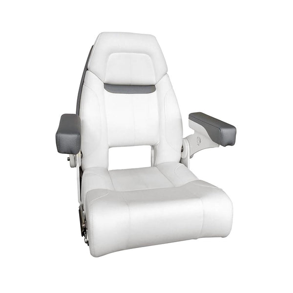 Captain's Helm Boat Helm Seat Pontoon Boat Swivel Seats Wise 3126