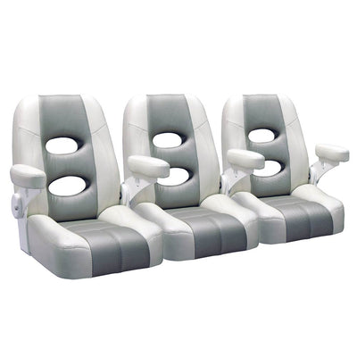 Triple Billfish with Fixed Bottom and Pivot Arms