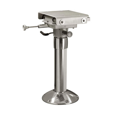 316 #8 Mirror Finish Stainless Steel Double Power Pedestal and Slider