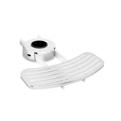 Slide Out Footrest for Under Seat Pedestal Mount